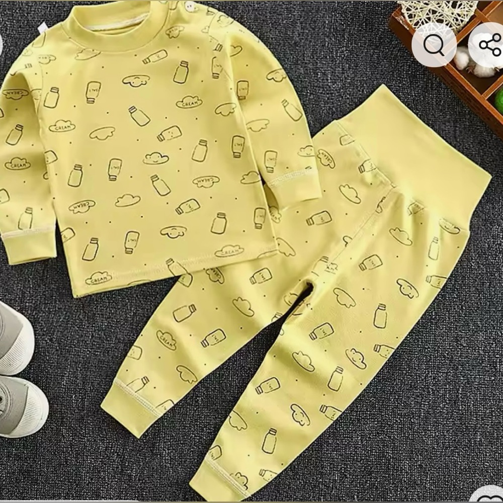 New packed Adorable kids cotton pajama set / 2 T